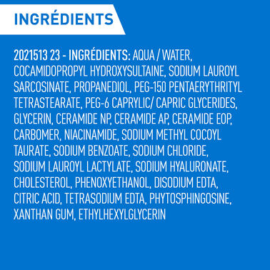CeraVe Gel Nettoyant Moussant - 236ml - CeraVe | L'Oréal Dermatological Beauty Partner Shop