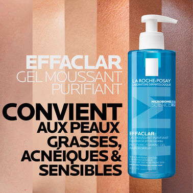 La Roche-Posay Effaclar Gel Moussant Purifiant +M - 400ml - La Roche Posay | L'Oréal Dermatological Beauty Partner Shop