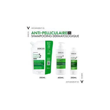 Vichy Dercos Technique Shampooing Anti-pelliculaire DS - Cheveux Normaux à Gras - 390ml - Onze best-sellers | L'Oréal Dermatological Beauty Partner Shop