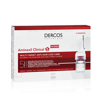 Vichy Dercos Aminexil Clinical - 5 Femmes - 21 ampoules x 2 ml - Vichy | L'Oréal Dermatological Beauty Partner Shop