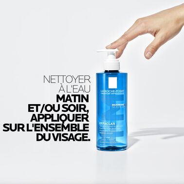 La Roche-Posay Effaclar Gel Moussant Purifiant +M - 400ml - La Roche Posay | L'Oréal Dermatological Beauty Partner Shop