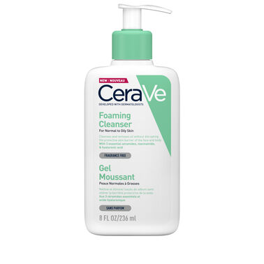 CeraVe Gel Nettoyant Moussant - 236ml - CeraVe | L'Oréal Dermatological Beauty Partner Shop