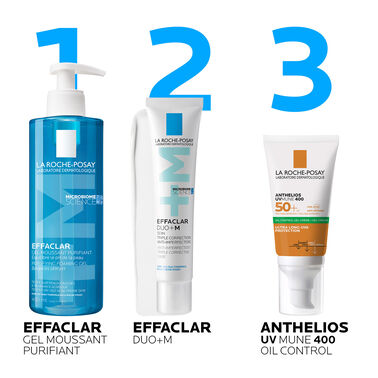 La Roche-Posay Effaclar Gel Moussant Purifiant +M - 200ml - La Roche-Posay | L'Oréal Dermatological Beauty Partner Shop