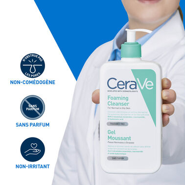 CeraVe Gel Nettoyant Moussant - 236ml - CeraVe | L'Oréal Dermatological Beauty Partner Shop