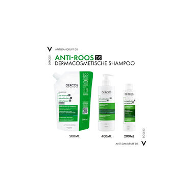 Vichy Dercos Technique Anti-Roos DS Shampoo - Normaal tot Vet haar - 390ml - Vichy | L'Oréal Dermatological Beauty Partner Shop