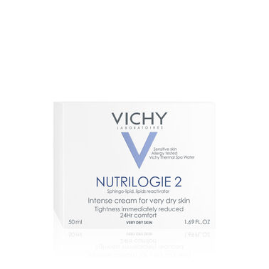 Vichy Nutrilogie 2 dagcrème 50ml, voor een zeer droge, gevoelige huid - Vichy | L'Oréal Dermatological Beauty Partner Shop