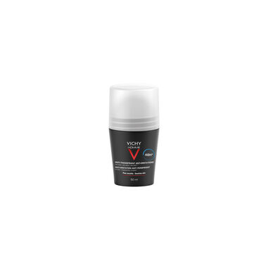 Vichy Homme Déodorant Antitranspirant 48h - peau sensible - roller 50 ml - Vichy | L'Oréal Dermatological Beauty Partner Shop