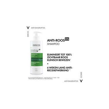 Vichy Dercos Technique Anti-Roos DS Shampoo - Normaal tot Vet haar - 390ml - Vichy | L'Oréal Dermatological Beauty Partner Shop