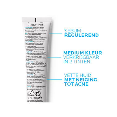 La Roche-Posay Effaclar DUO [+] Unifiant Medium Dagcrème - Medium tint - 40ml - Face Care | L'Oréal Dermatological Beauty Partner Shop